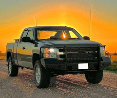 [Scratch & Dent] 07-13 Chevrolet 1500 Trail FX Front Diamond Plate Bumper