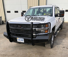 [Scratch & Dent] 15-19 Chevrolet 2500/3500 Trail FX Front Diamond Plate Bumper - Made in the USA