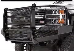 [Scratch & Dent] 15-19 Chevrolet 2500/3500 Trail FX Front Diamond Plate Bumper - Made in the USA