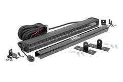 Rough Country LED Light Bar Hood Mounting Brackets - 93038