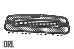 Rough Country Mesh Grille w/LED - 70199DRL