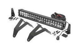 Rough Country Hidden Bumper Black Series LED Light Bar Kit - 70779
