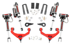Rough Country 3.5 in Suspension Lift Kit w/Shocks - 95950RED