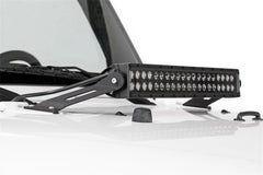 Rough Country LED Light Bar Hood Mounting Brackets - 70533