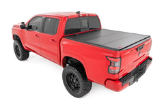 Rough Country Hard Tri-Fold Tonneau Bed Cover - 49520551