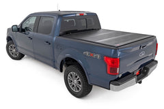 Rough Country Hard Tri-Fold Tonneau Bed Cover - 47220550A