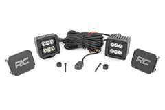 Rough Country Black Series LED Fog Light Kit - 70062