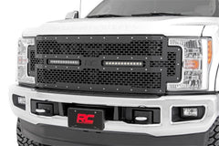 Rough Country Mesh Grille w/LED - 70216