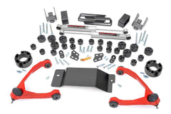 Rough Country 4.75 in Suspension Lift Kit w/Shocks - 257.20RED