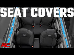 Rough Country Seat Cover Set - 91045