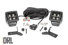 Rough Country LED Lower Windshield Kit - 70052DRLA