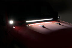 Rough Country LED Lower Windshield Kit - 70052DRLA