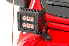 Rough Country LED Lower Windshield Kit - 70052DRLA