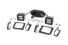Rough Country Black Series LED Fog Light Kit - 70689