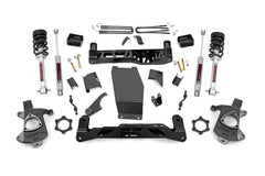 Rough Country 5 in Suspension Lift Kit w/Shocks - 22333
