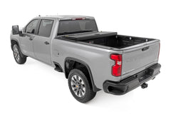 Rough Country Hard Tri-Fold Tonneau Bed Cover - 49120651