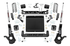 Rough Country 4 in Suspension Lift Kit w/Shocks - 13230