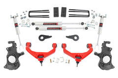 Rough Country 3.5 in Suspension Lift Kit w/Shocks - 95740RED