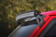 Rough Country LED Light Bar Windshield Mounting Brackets - 70074