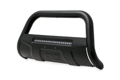 Rough Country Black Bull Bar w/ Integrated Black Series 20-inch LED Light Bar - B-T4051