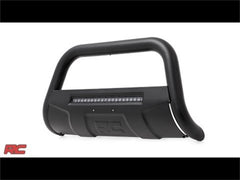 Rough Country Black Bull Bar w/ Integrated Black Series 20-inch LED Light Bar - B-T4051