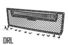 Rough Country Mesh Grille w/LED - 70190DRL