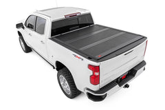 Rough Country Hard Tri-Fold Tonneau Bed Cover - 47120580A