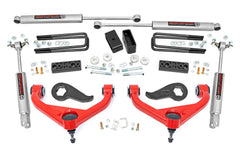 Rough Country 3 in Suspension Lift Kit w/Shocks - 95630RED