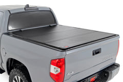 Rough Country Hard Tri-Fold Tonneau Bed Cover - 49414551