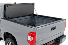 Rough Country Hard Tri-Fold Tonneau Bed Cover - 49414551