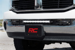 Rough Country LED Light Bar Bumper Mounting Brackets - 70568BLDRL