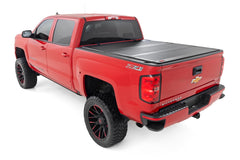 Rough Country Hard Tri-Fold Tonneau Bed Cover - 49119651