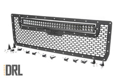 Rough Country Mesh Grille w/LED - 70190BDA