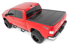 Rough Country Hard Tri-Fold Tonneau Bed Cover - 47320550