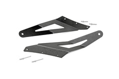 Rough Country LED Light Bar Windshield Mounting Brackets - 70538A