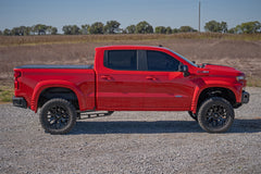 Rough Country Hard Tri-Fold Tonneau Bed Cover - 49120580