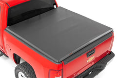 Rough Country Soft Tri-Fold Tonneau Bed Cover - 41207650