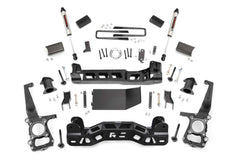 Rough Country 4 in Suspension Lift Kit w/Shocks - 59970