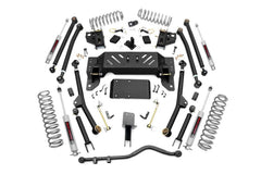 Rough Country 4 in X-Series Long Arm Suspension Lift Kit w/Shocks - 90222