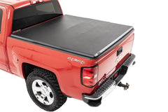 Rough Country Soft Tri-Fold Tonneau Bed Cover - 41214650