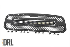 Rough Country Mesh Grille w/LED - 70199BDA