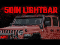 Rough Country LED Light Bar Windshield Mounting Brackets - 70065