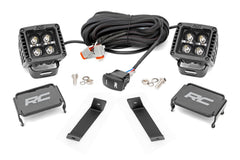 Rough Country LED Lower Windshield Ditch Kit - 70081