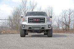 Rough Country Heavy Duty Front Skid Plate Package - 222
