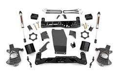 Rough Country 5 in Suspension Lift Kit w/Shocks - 22370