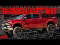 Rough Country 6 in Lift Kit-Suspension w/Shock - 21650