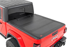 Rough Country Hard Tri-Fold Tonneau Bed Cover - 49620500