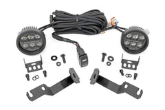 Rough Country LED Lower Windshield Ditch Kit - 71092