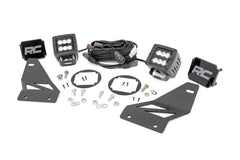Rough Country Black Series LED Fog Light Kit - 71023