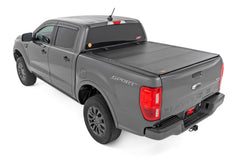 Rough Country Hard Tri-Fold Tonneau Bed Cover - 49220600